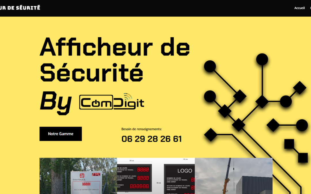 Création d’un site web | afficheurdesecurite.fr